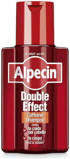 Alpecin Caffeine Double Effect Shampoos gegen Schuppen & Haarausfall 200ml