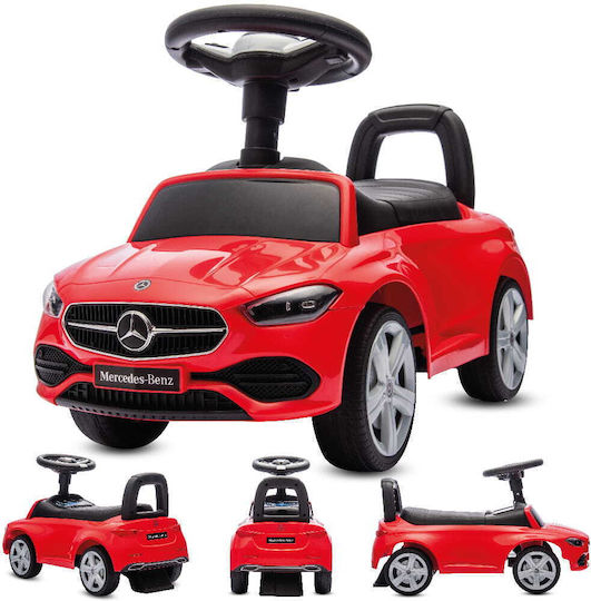 Sun Baby Mercedes C-Class Baby Lauflernhilfe Ride On für 12+ Monate Rot