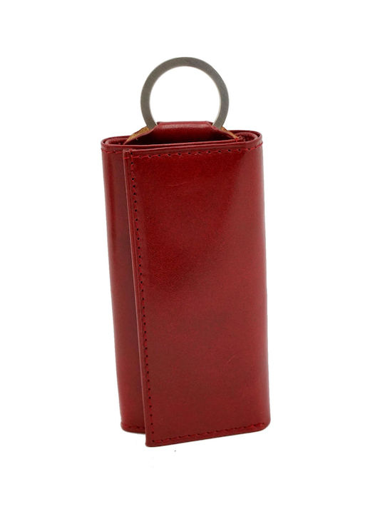 Mybag Key Holder Leather Red