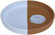 Laessig Baby Food Plate made of Silicone Blue