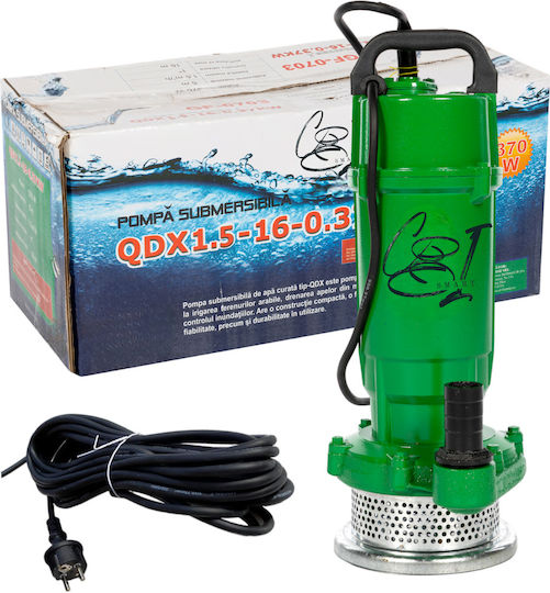 Tauchpumpe ohne Schwimmer Modell Qdx-16m Tiefe Leistung 0,37 kW Cobi Smart