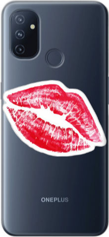 Oneplus Nord 100 Faint Kiss Transparent Silicone Tpu Θήκη