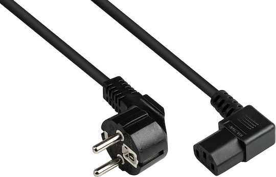 Good Connections Schuko - IEC C13 Кабел 3м Черен