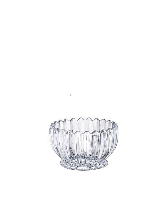 SP Tableware Διακοσμητικό Μπωλ Κρυστάλλινο Διάφανο 16.5x16.5cm