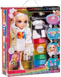 MGA Entertainment Rainbow High Watercolor Create Кукла с тай-дай ефект в лилаво за 4+ години+ Години