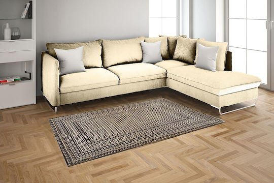 United Carpet Zeus Bedroom Rug Set Brown 3 Pieces