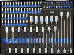 Set 102 Wrenches Screwdrivers Geko G10833b