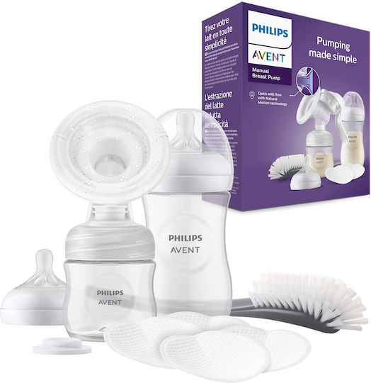 Philips Manual Single Breast Pump Avent Transparent 260ml