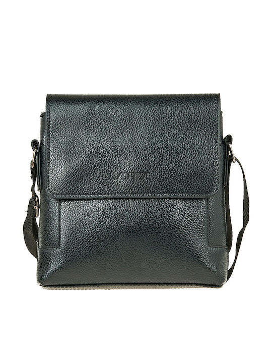 Verde Men's Bag Shoulder / Crossbody Black
