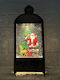 Weihnachtliche Schneekugel Beleuchtet 13x7x30cm 1Stück
