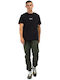 Sweatpants with Elastic Khaki