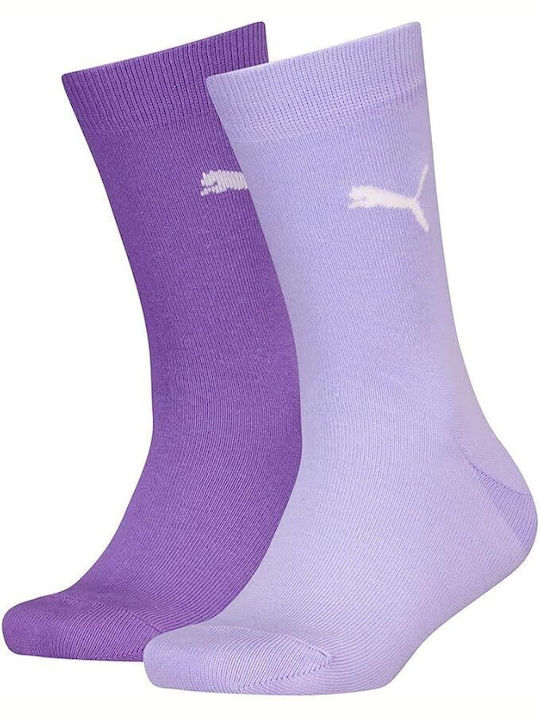 PUMA Kids' Socks Easy Rider Junior Lilac 2 Pairs