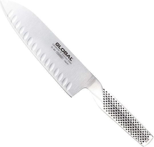 Global Класически Нож Santoku от Неръждаема Стомана 18см