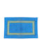 Viopros Badematte Baumwolle Rechteckig Stripes 685111 Blue 50x80cm