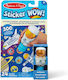 Melissa & Doug Children's Craft Sticker WOW! Activity Book with Sticker Stamp, Astronaut for Children 3 Years Atlas