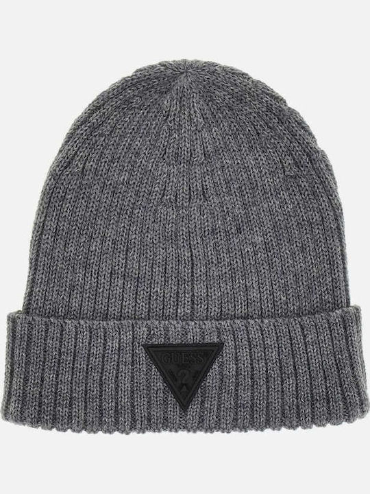 Beanie Beanie Knitted in Gray color