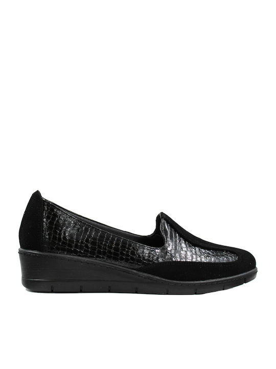 Анатомични Дамски Slip-On Черни