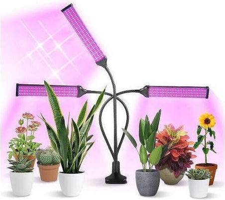 Lumină de creștere pentru plante cu 72x LED, spectru complet 3x