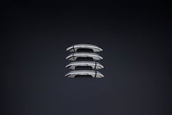 Chrom-Zierleisten-Set Türgriffe Kompatibel mit VW Passat B7 2010-2014
