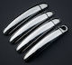 Set Chrome Door Handle Ornaments Compatible Audi Q7 2006-2010 Without Keyless