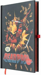 Marvel Deadpool A5 Premium Led Notebook