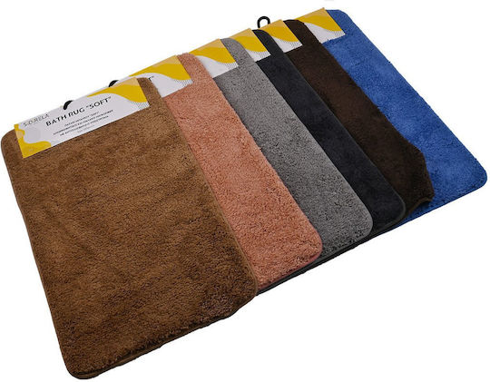 Sidirela Non-Slip Bath Mat E-3224 Light Grey 50x80cm