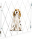 Relaxdays Relaxdays Hundetor in Weißer Farbe 118 x 19 cm