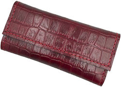 ByLeather Тютюнева Кутия Червен Кроко