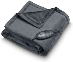 Beurer Electric Blanket Gray 100W 130x150cm