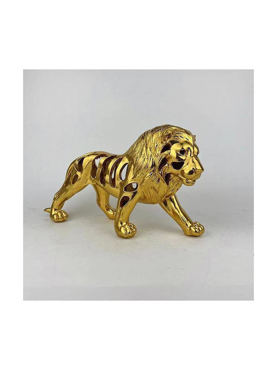 Table Decorative Lion Gold 35x12x19.5cm 12930 752-11578