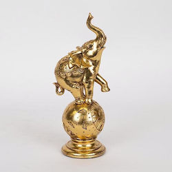 Table Decorative Elephant Sphere Gold 13x9x31cm 12909 752-11555