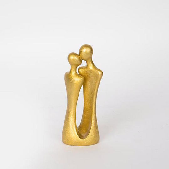 Dekorative Skulptur Paar Gold 6x4x16cm 13987 752-27111