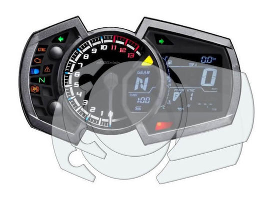 Speedo Angels Протектор за инструменти на мотоциклет Kawasaki Z 1000 Прозрачен