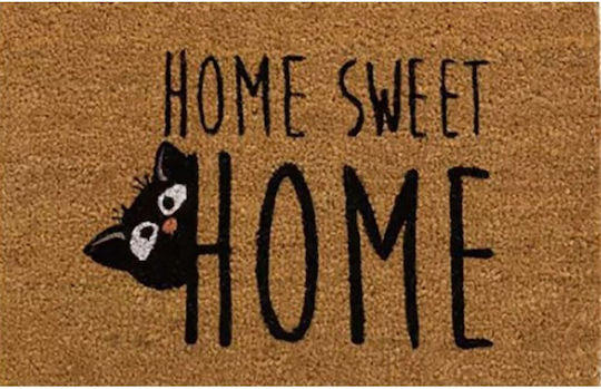 Etoile Doormat from Coconut Tree Home Sweet Home Cat 40x60cm E-pod-009-111