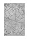 Conceptum Hypnose Teppich Rechteckig Synthetisch,Polyester/Cotton/Leather Grey