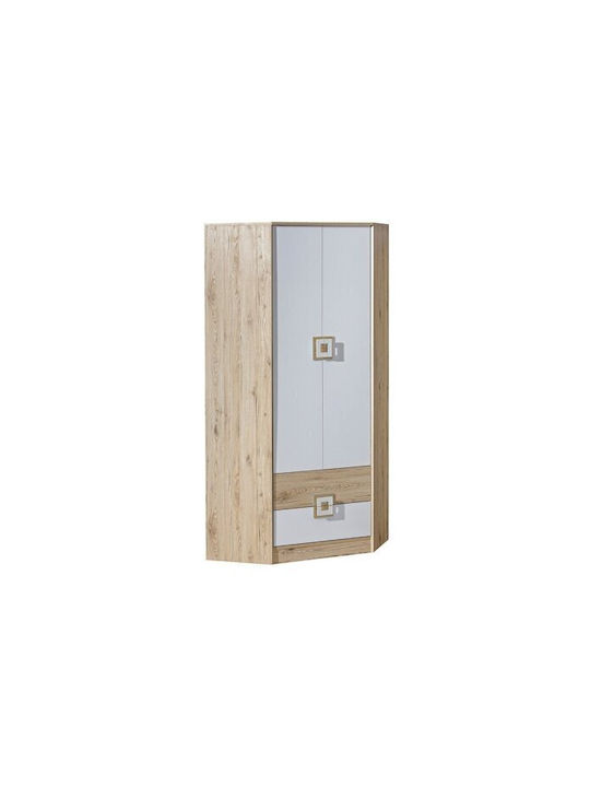 Doppeltür Kleiderschrank Ecke Akron F102 Light ...