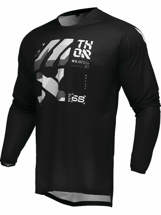 Thor Launchmode Men's Jersey Motocross Black