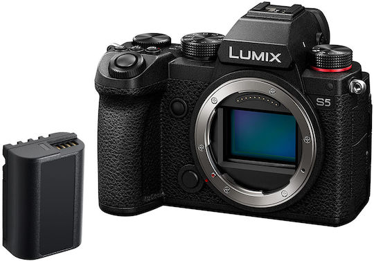 Panasonic Lumix DC-S5 Mirrorless Φωτογραφική Μηχανή Body Μαύρη
