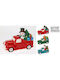 Koopman Illuminated Christmas Figure Car Height 27cm (Μiscellaneous Designs)
