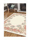 Conceptum Hypnose Teppich Rechteckig Synthetisch,Polyester/Cotton/Leather Beige-rose