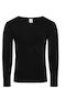 Doozo Herren Thermo Langarmshirt Schwarz