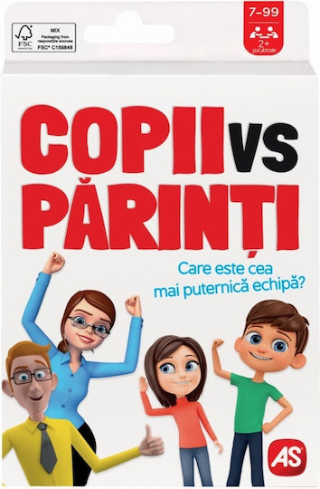 Joc de Societate Kids vs Parents pentru 2+ Jucători 7+ Ani AS