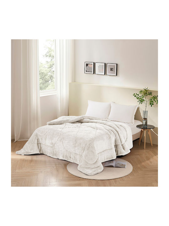 Anna Riska Bettbezug Einzelbett 160x220cm Vienna Ivory 770 GSMGsm