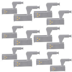 Set 35 Furniture Locks Led Lighting Gray 7.5 X 4 X 2 Cm Set 35 Furniture Locks Led Lighting Gray 7.5 X 4 X 2 Cm