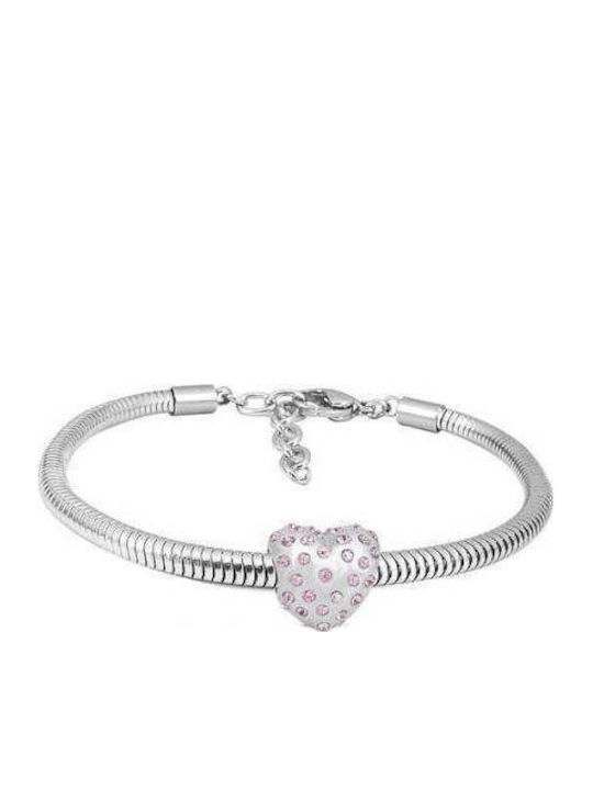 Bizou-Shop Дамска Гривна Верига от Стомана 17см