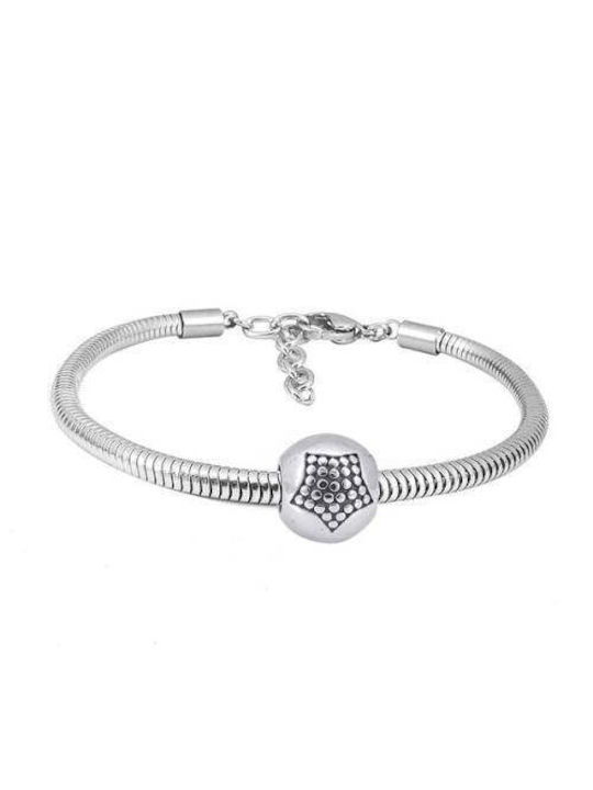 Bizou-Shop Дамска Гривна Верига от Стомана 17см