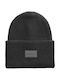 Kids Beanie Knitted Black