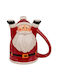 Out of the Blue Upside Down Santa Christmas Tableware Ornaments Ceramic Mug Santa Clauses 300ml