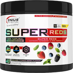 Genius Nutrition Super Reds 200гр Горски Плодове Genius Nutrition Super Reds 200гр Горски Плодове
