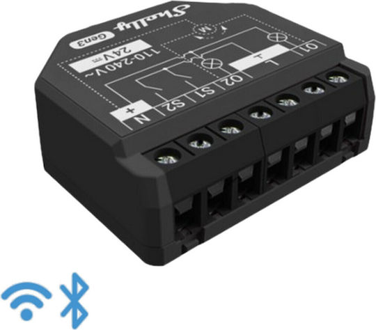 Shelly 2PM Gen3 Smart Switch 2 Channels Wi-Fi Bluetooth & RF 16A (With Neutral)
